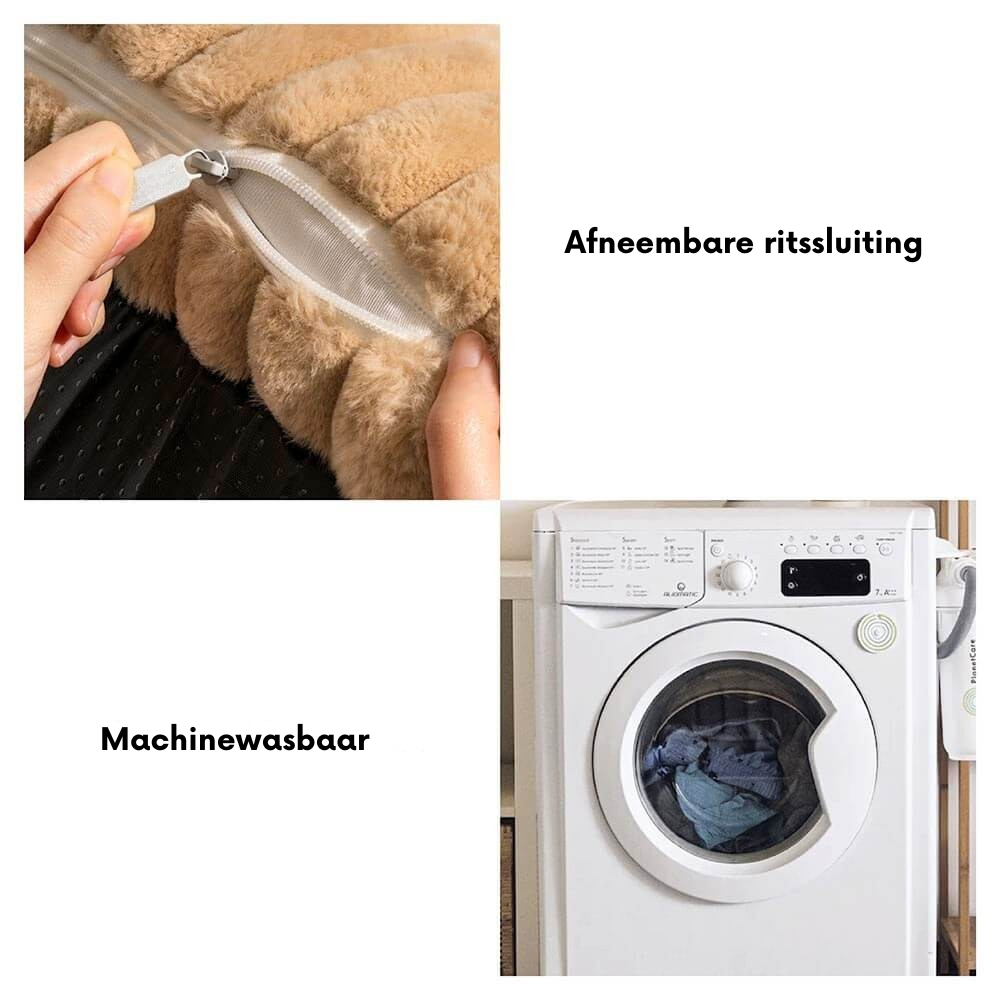 Grand coussin orthopédique lavable et doux pour chien Canapé pour chien-Snoozy Dream