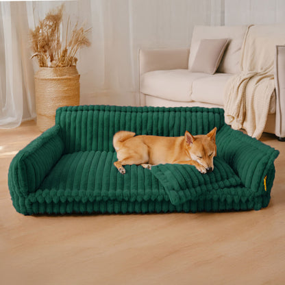 Grand coussin orthopédique lavable et doux pour chien Canapé pour chien-Snoozy Dream